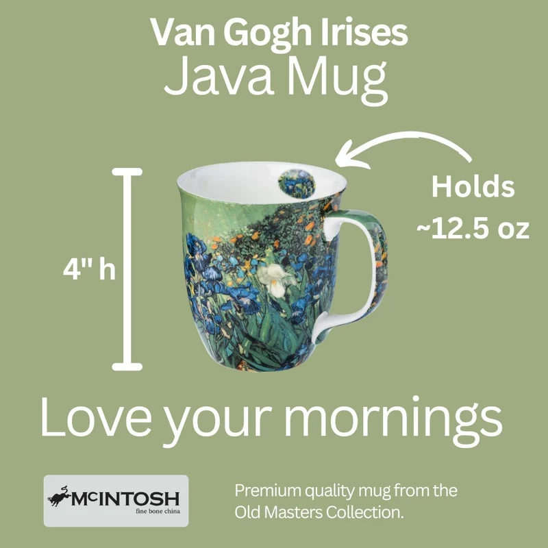 McIntosh Java Mug - Van Gogh - Irises
