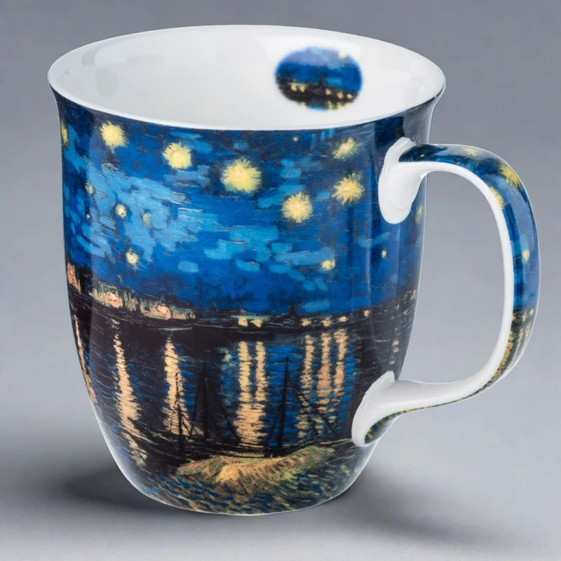 McIntosh Java Mug - Van Gogh - Starry Night Over The Rhone