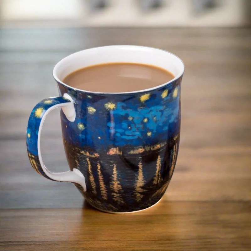 McIntosh Java Mug - Van Gogh - Starry Night Over The Rhone