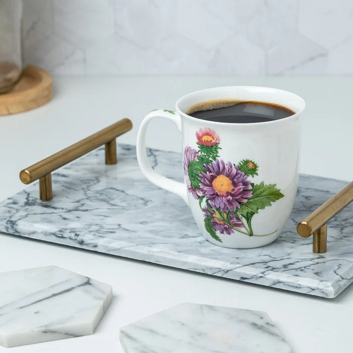 McIntosh Java Mug - Botanical Flowers - Michaelmas Daisy