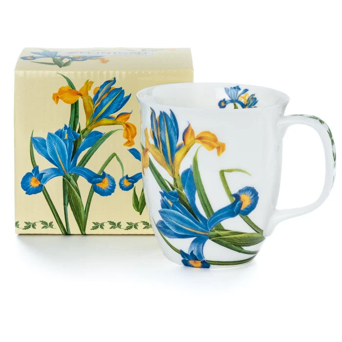 McIntosh Java Mug - Botanical Flowers - Garden Iris