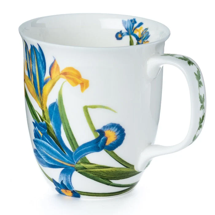McIntosh Java Mug - Botanical Flowers - Garden Iris