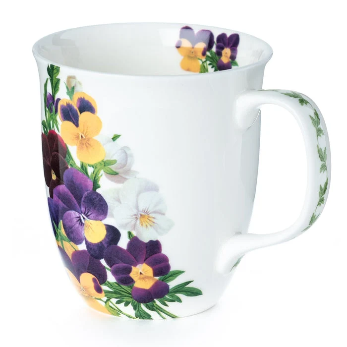 McIntosh Java Mug - Botanical Flowers - Viola