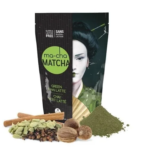 Tea Squared Matcha Latte - Green Chai Ma-Cha 225g