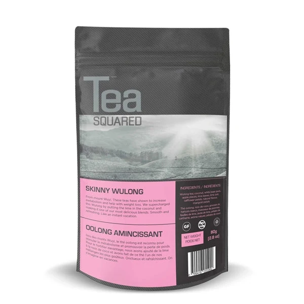 Tea Squared Loose Leaf Tea - Oolong - Skinny Wulong 80g