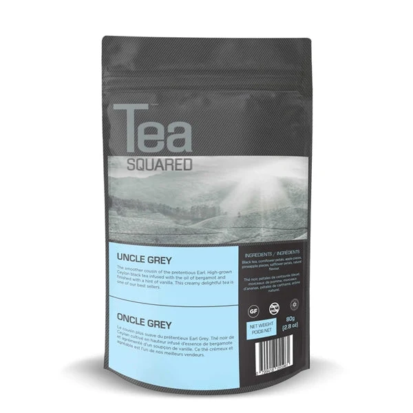 Tea Squared Loose Leaf Tea - Black - Uncle Grey 80g