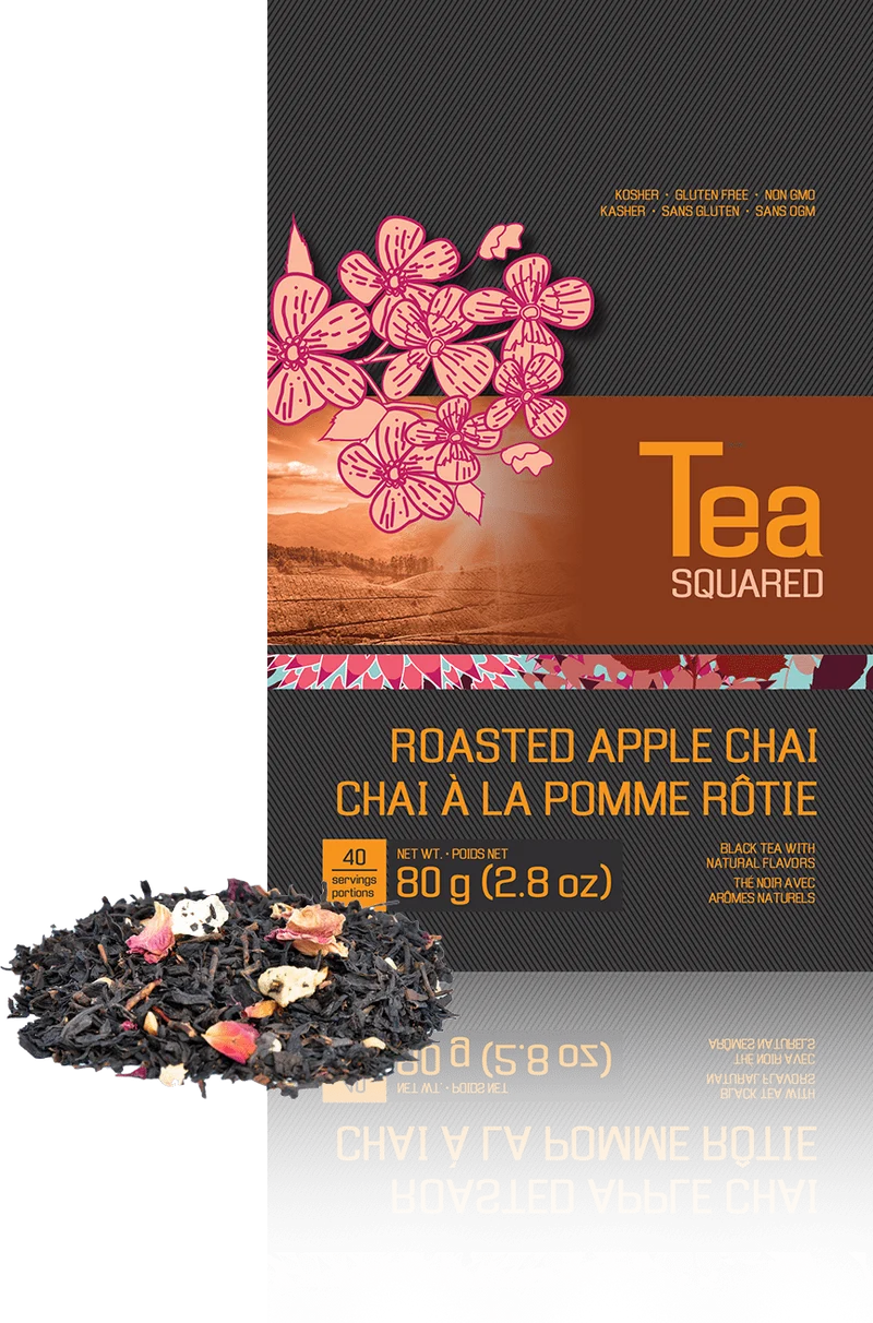 Tea Squared Loose Leaf Tea - Chai - Roasted Apple Chai 80g