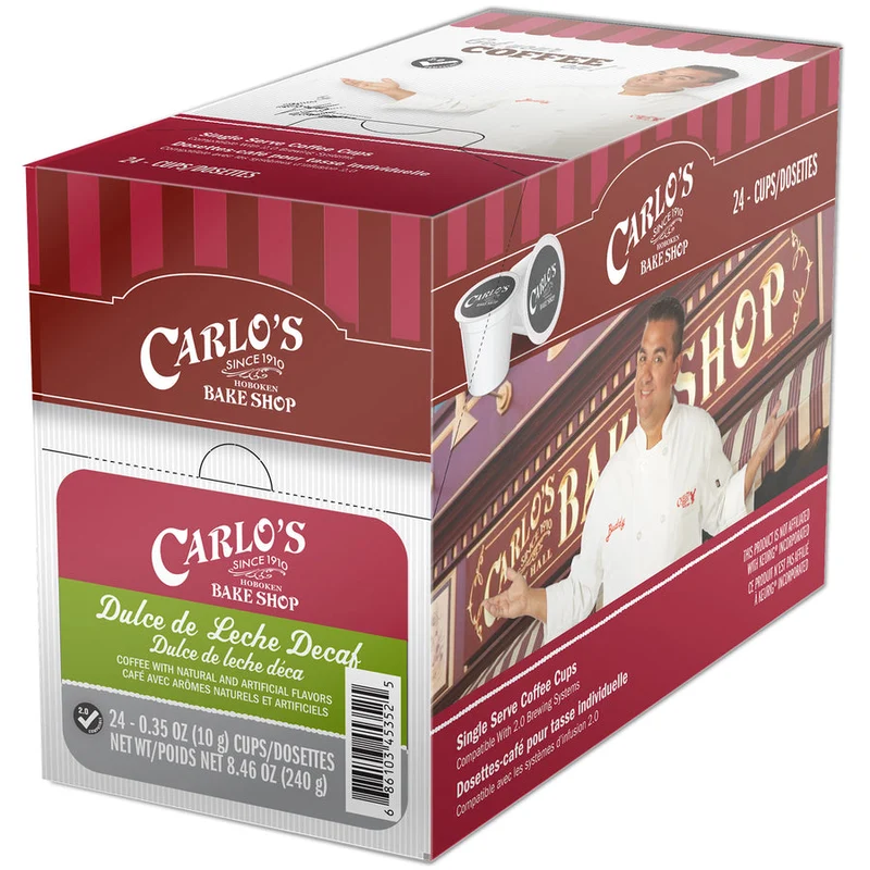 Carlo's Bake Shop Dulce De Leche Decaf 24 CT