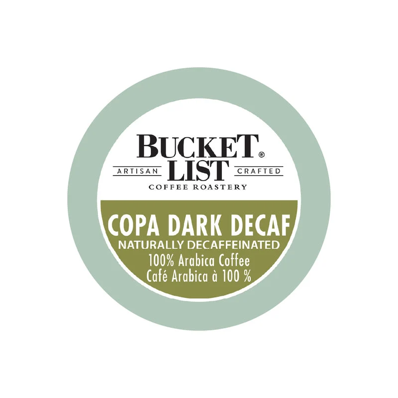 Bucket List Copa Dark Decaf 24 CT