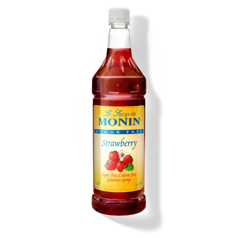 Monin Mini Sugar Free Syrup Strawberry 50ml