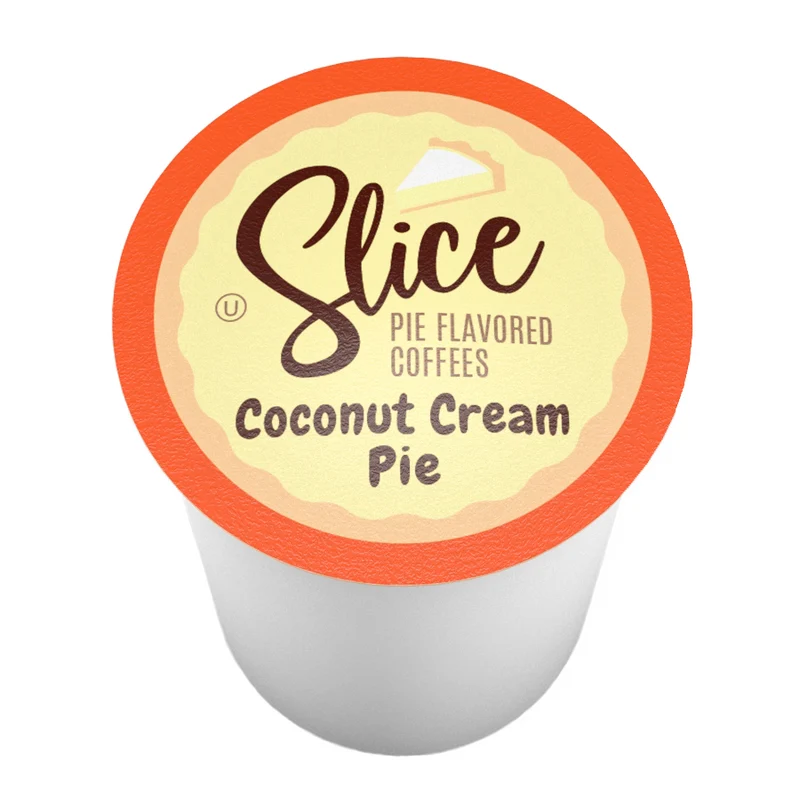 Slice Pie Flavoured Coconut Cream 40 CT