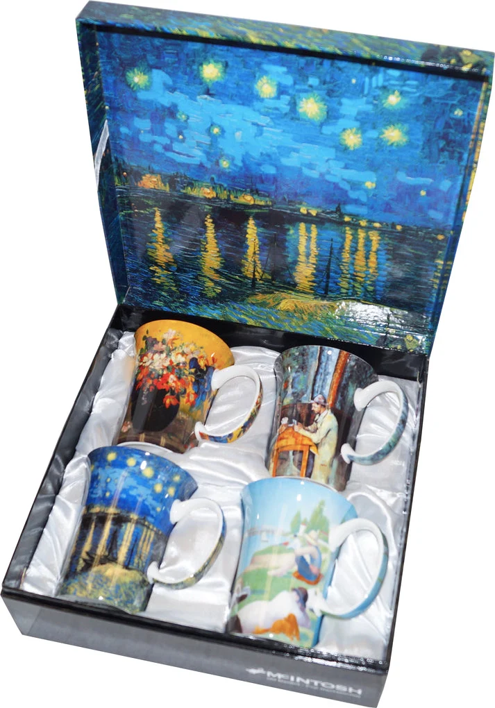McIntosh 4 Mug Set - Post-Impressionists