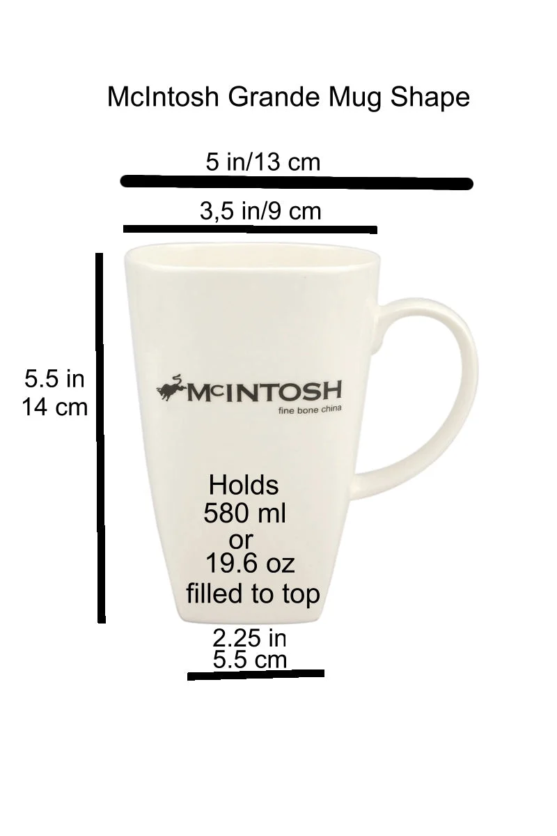 Mcintosh Grande Mug - Masters - Monet - Water Lilies