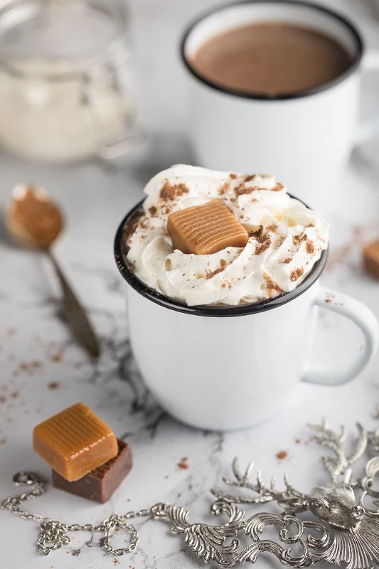 Gourmet Du Village Hot Chocolate - Dessert - White Salted Caramel
