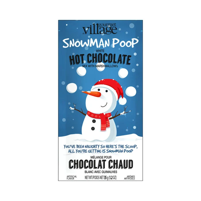Gourmet Du Village Hot Chocolate - Festive - Snowman Poop