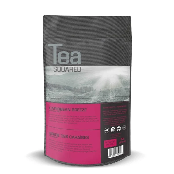 Tea Squared Loose Leaf Tea - Fruity - Caribbean Breeze 80g