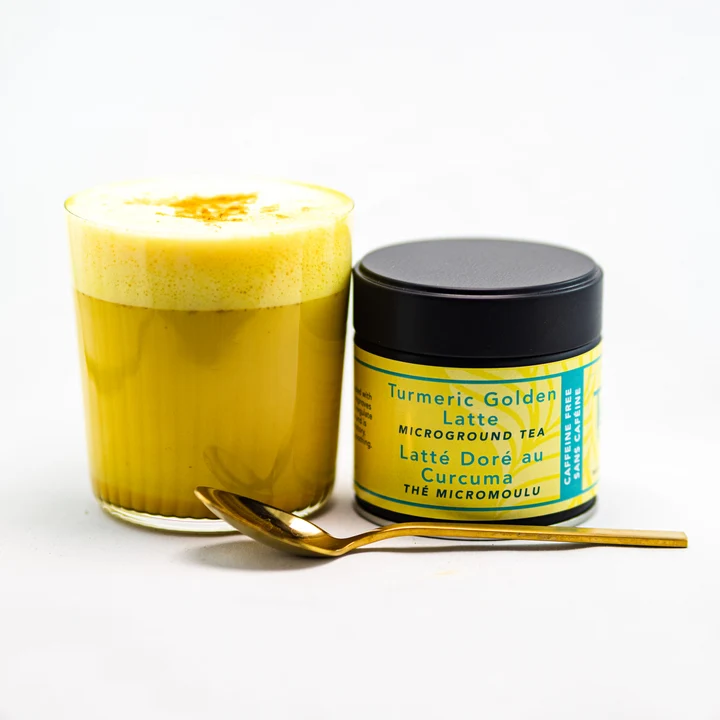 Tea Squared Instant Micro Ground Tea Latte - Turmeric Golden Latte 50g