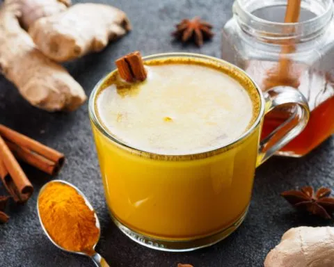 Tea Squared Instant Micro Ground Tea Latte - Turmeric Golden Latte 50g