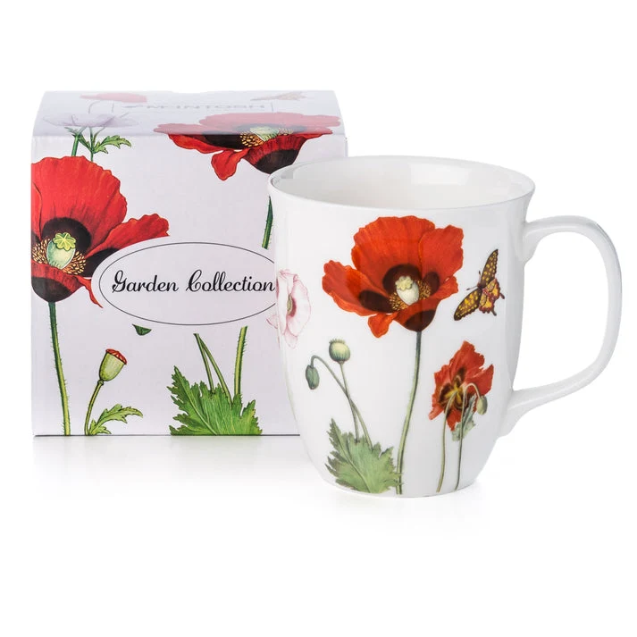 McIntosh Java Mug - Garden Collection - Poppies