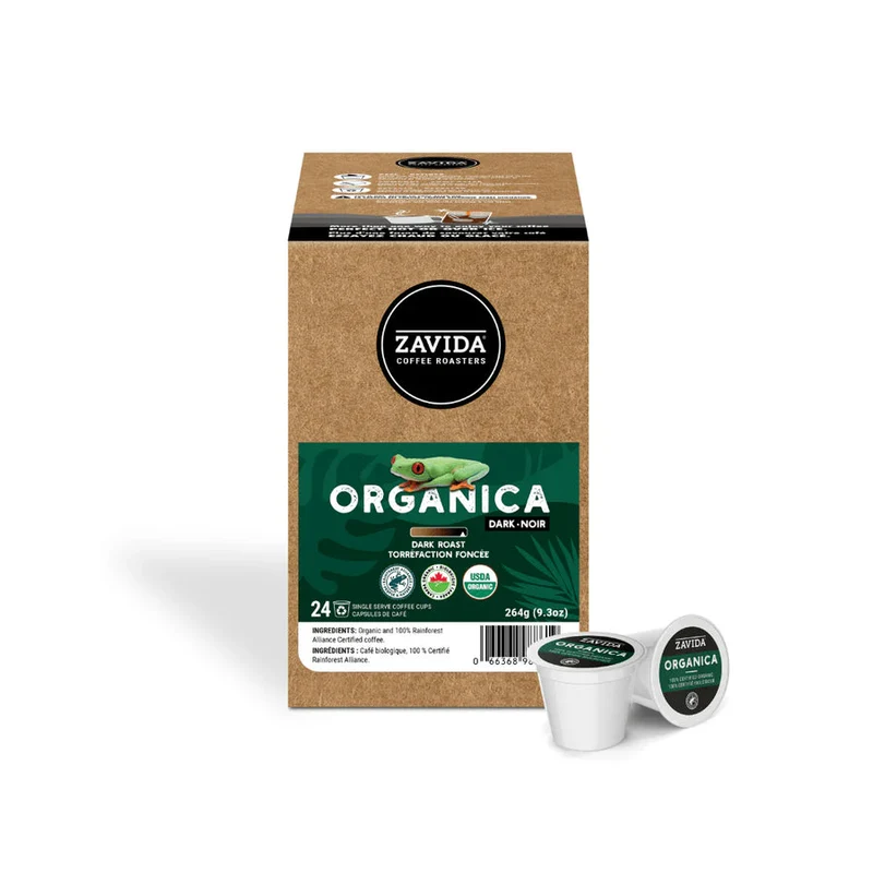 Zavida Organica Dark Roast 24 CT