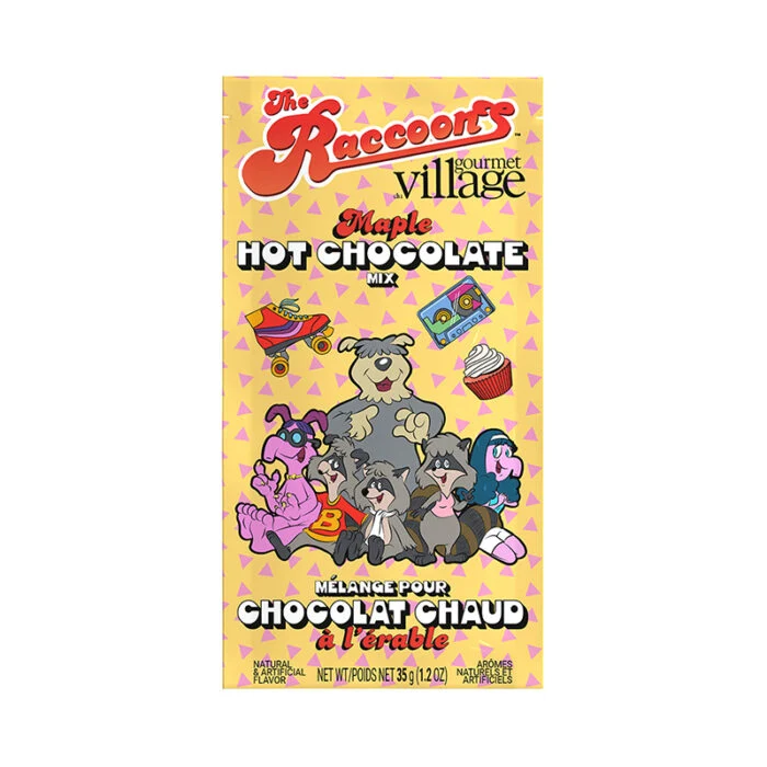 Gourmet Du Village - 2 Mug Set - Raccoons - The Gang - Kid Sized