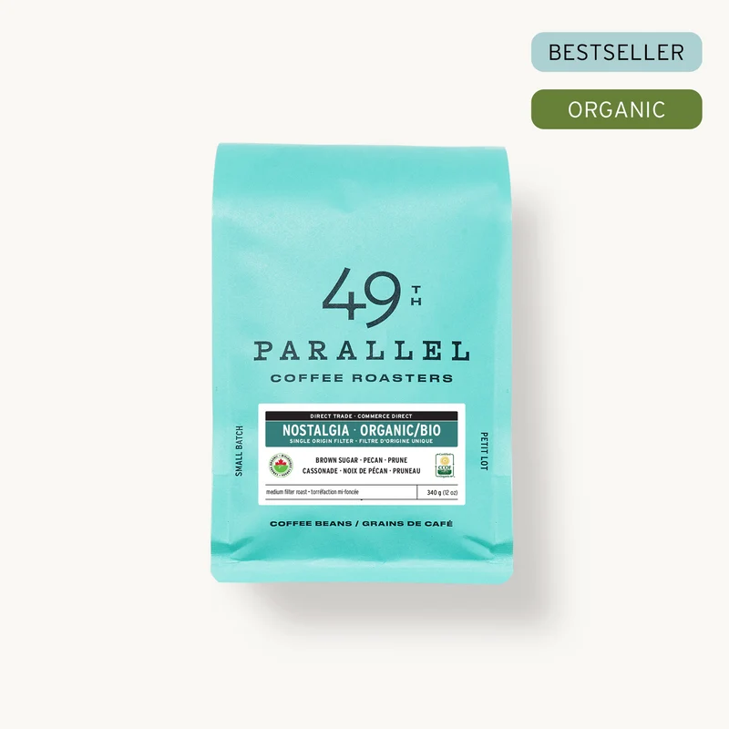 49th Parallel WB Organic Nostalgia Roast 12oz (340g)