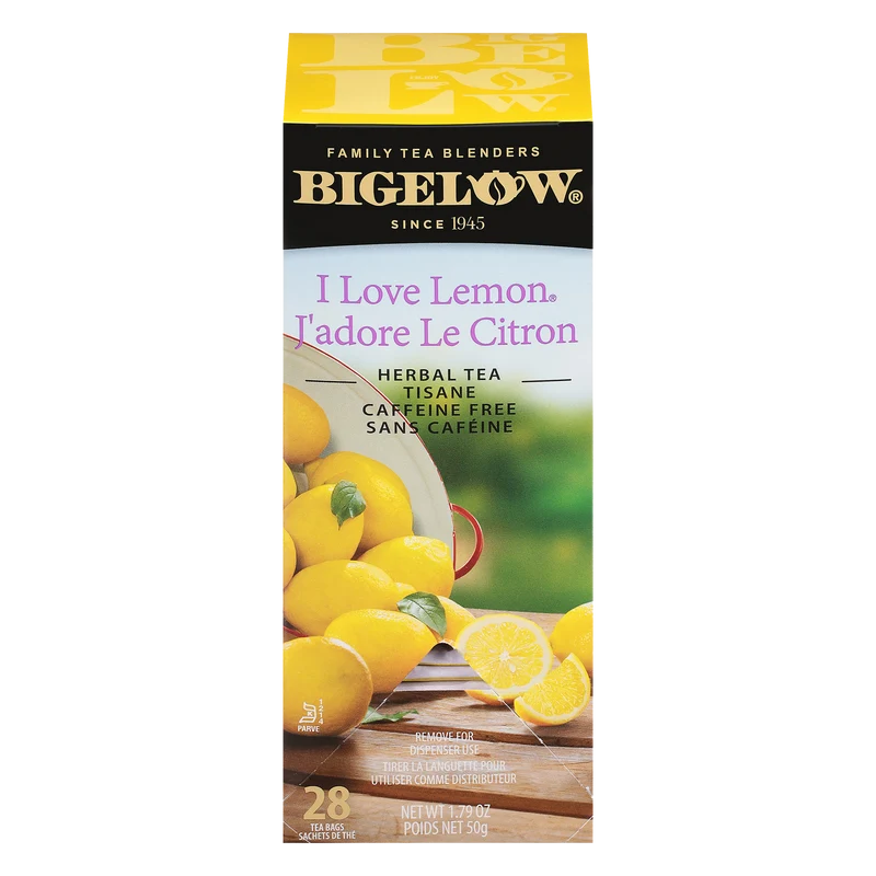 Bigelow Tea I Love Lemon Herbal Tea 28 CT
