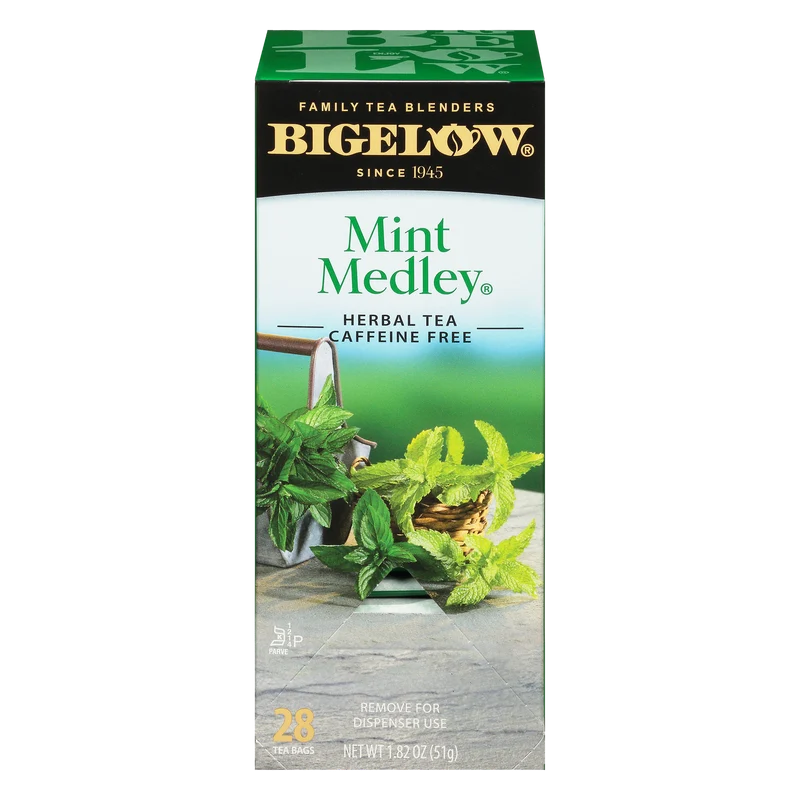 Bigelow Tea Mint Medley Herbal Tea 28 CT