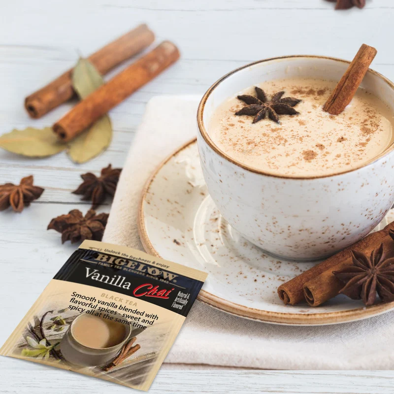 Bigelow Tea Vanilla Chai Black Tea 28 CT