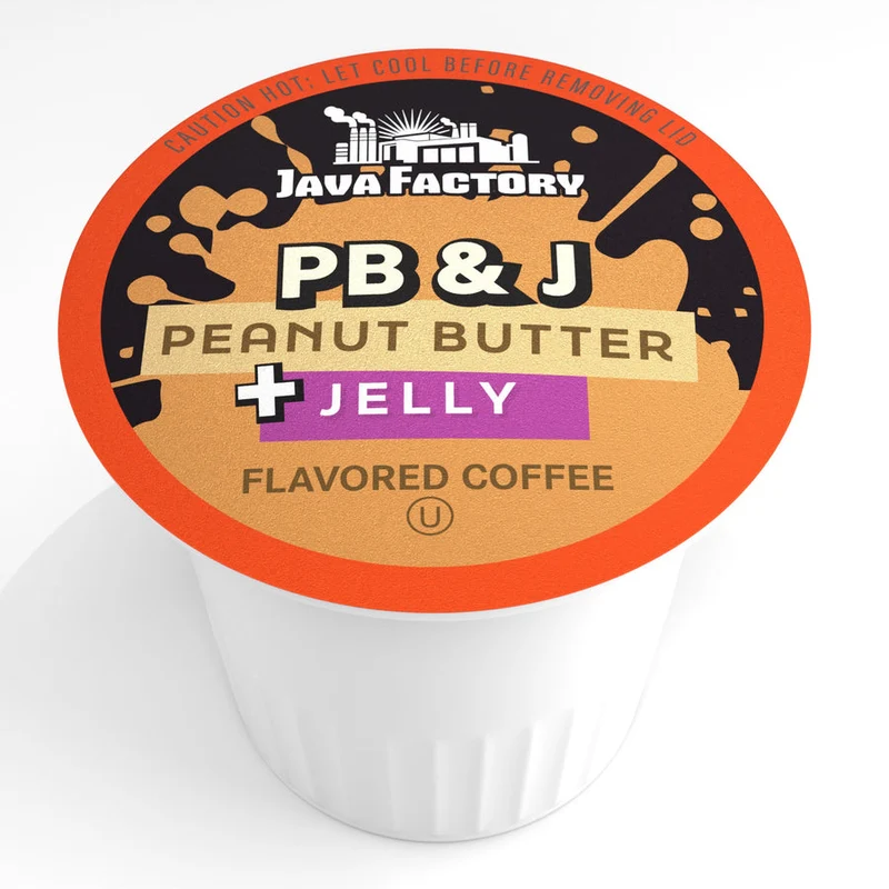 Java Factory Peanut Butter and Jam 40 CT