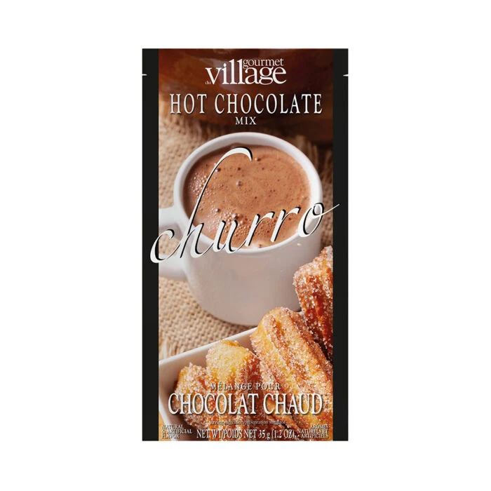 Gourmet Du Village Hot Chocolate - Dessert - Churro