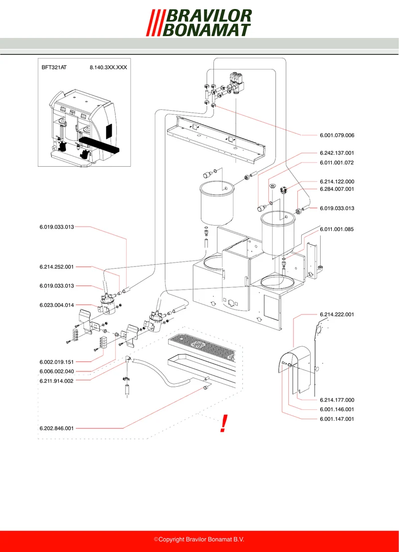 Bonamat O-ring 17x2 - Reservdel OEM-nummer: 6.011.001.085