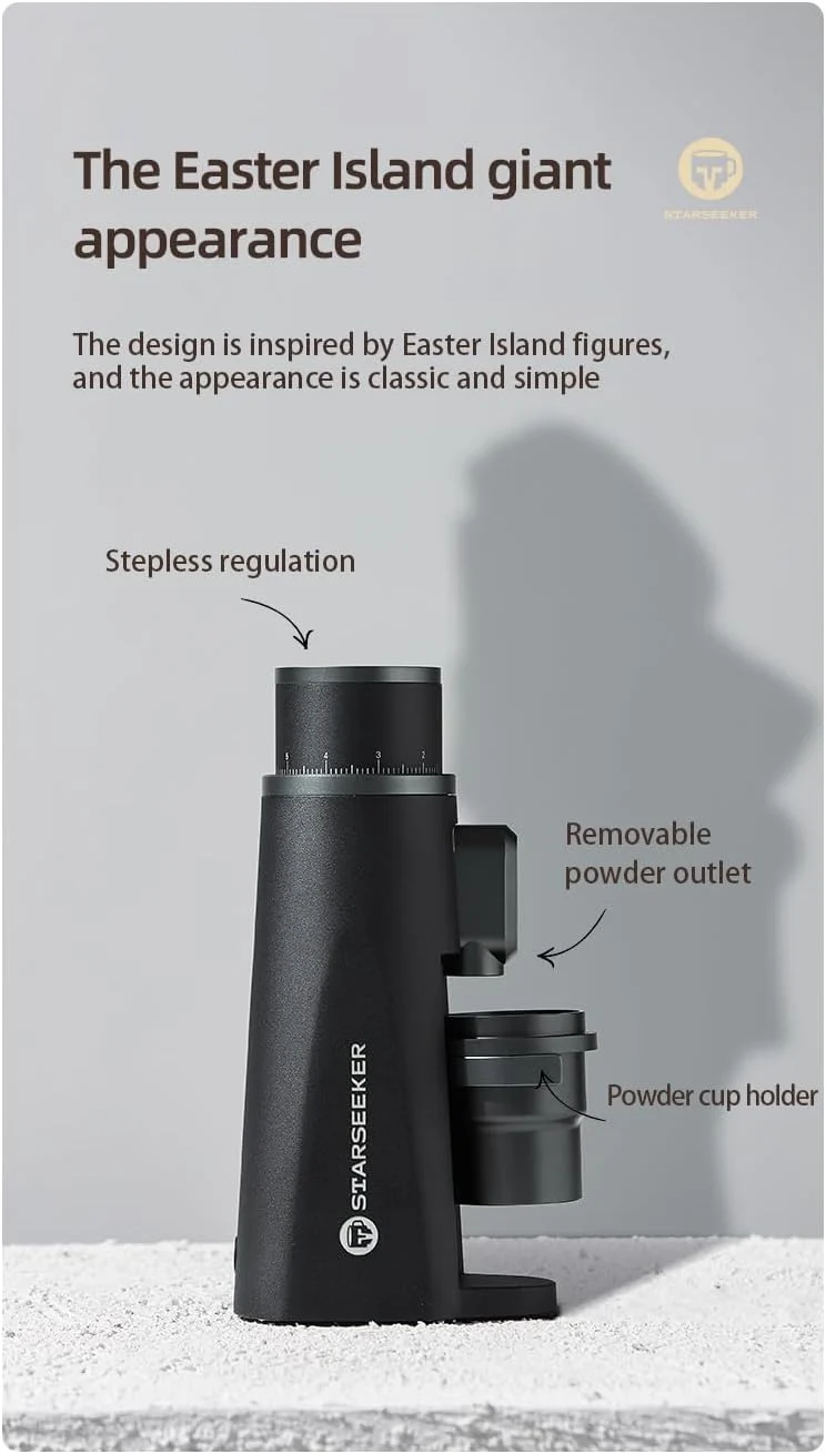 Hiroia x Starseeker - Edge Ti Burr Grinder EU