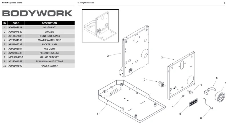 Rocket møtrik - Reservedele OEM-nummer: A529904989